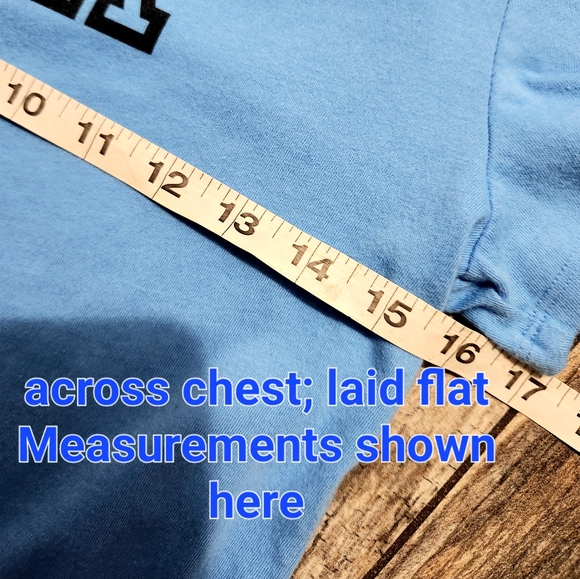 Like new, worn x1!! VSpink "Everyday Tee" in blue XS/S - Picture 4 of 5